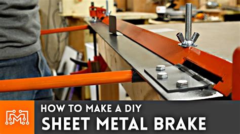 build a sheet metal brake|homemade sheet metal brake.